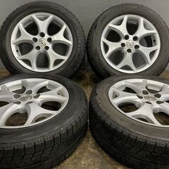 【BS BLIZZAK VRX 215/60R17】スタッドレス【トヨタ エスティマ 純正ホイール 17インチ 7J5HPCD114.3+50】　(VTM501)クレジットカード QRコード決済可能