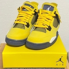 NIKE AIRJORDAN4 touryellow