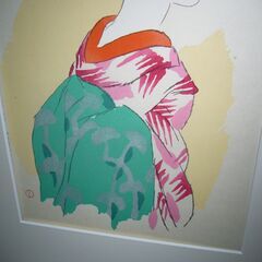 竹久夢二[舞奴]版画刷り松永安生２００/168本物保証 竹久夢二[舞奴]版画刷り松永安生200/168本物保証