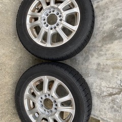 軽自動車用　13インチ　スタッドレスタイヤ　ホイール付き　4本セットの画像