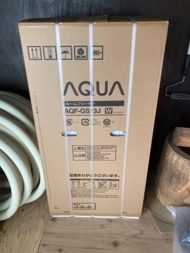 新品未使用！ホームフリーザー　ファン式冷凍庫　冷蔵切り替え有り　AQF-GF13J