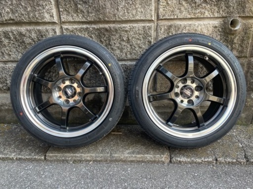 『psi』 RAYS レイズ Daytona Racing 707 デイトナレーシング 15インチ × 6.5JJ +38 4穴 PCD100 アルミホイール4本セット