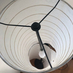 無料でお譲りします　IKEA イケア和紙ランプの画像