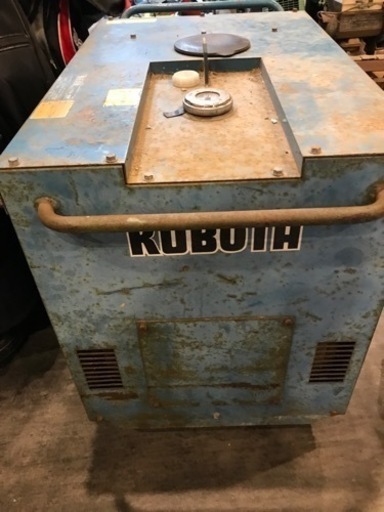 【中古】ジャンク品 KUBOTA ボーダブル溶接発電機 E-150RS