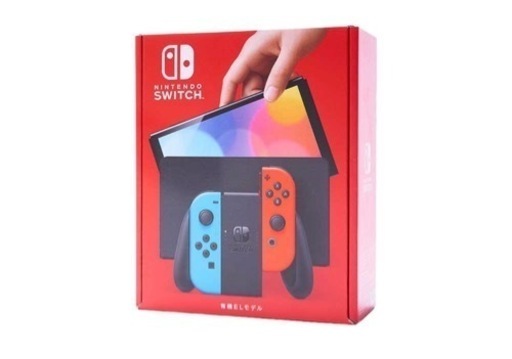 未使用 ニンテンドースイッチ 有機ELモデル ネオンカラー  2022/01/20