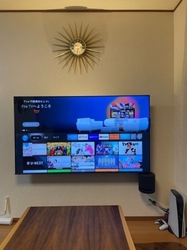 ハイエンス  65型テレビ 65E6G 美品  最近購入いたしました。