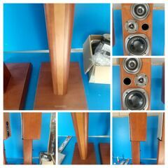 KENWOOD 2WAYサラウンドスピーカー　LS-AXD7 6Ω　50Ｗ