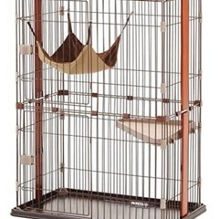 室内猫用サークル　バンビアルコン2段
