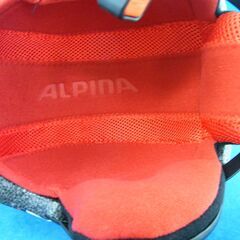 ALPINA/アルピナ ヘルメット CARAT ブラックｘレッド ジュニア用 51～55cm 西岡店 の画像