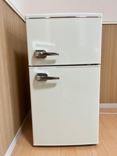 美品　レトロ冷蔵庫　2ドア　送料込