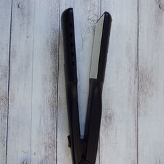 TESCOM マイナスイオン ヘアーアイロン　ITH50　テスコム　ブラックの画像