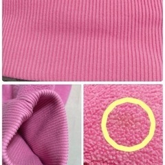 ꒰tommy jeans꒱フリース パーカー 無地ピンク トップス ルームウェアの画像