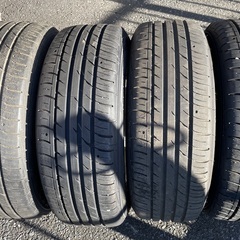 195/60R15 社外ホイール付きタイヤ　溝8分山（？）長期保管品の画像
