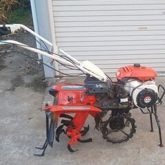 鹿児島発　クボタガソリンエンジン管理機　TS700W　二輪ラグタイヤの画像