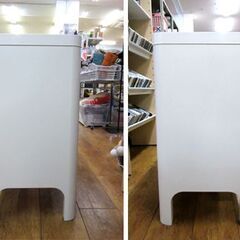 IKEAチェスト 幅80㎝ 引き出し収納 ホワイト イケア BUSUNGE ブースンゲ タンス 収納 子供部屋 札幌 厚別店の画像