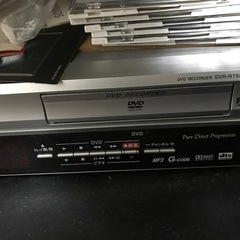 【日程調整中】Pioneer DVR-RT500 VHS>DVD ジャンク品の画像