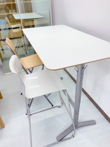 IKEA ハイカウンター3点セット　美品　熊本リサイクルショップen
