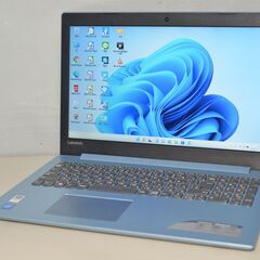 中古ノートパソコン 最新Windows11+office HDD1TB LENOVO IDEAPAD 320 Celeron/メモリ4GB/15.6インチ/DVDマルチ/HDMI/カメラ/便利なソフト