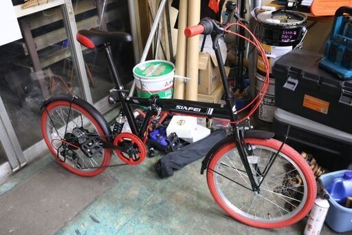 折畳20インチ6段ギア　新車　未使用展示車　激安