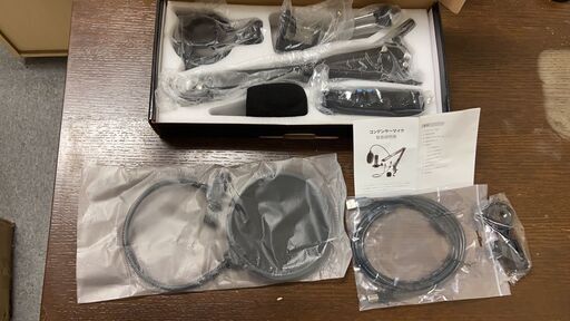 ♡新品未使用♡コンデンサーマイク USB マイク PC カラオケマイク 単一指向性　高音質