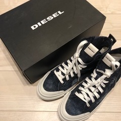 【本日限定！】DIESELスニーカーハイカット【新品未使用】の画像