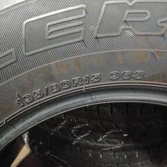 BS　デューラーH/T684 195/80r15 96S バリ山　4本セットの画像