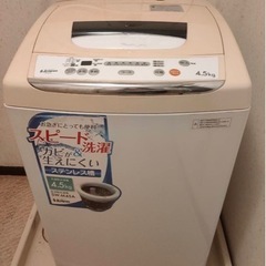 洗濯機　動作不良なし