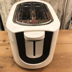 ✨🔔期間限定・特別価格🔔✨テスコム／TESCOM ポップアップトースター 2019年製 ホワイト CT30-W 中古家電の画像
