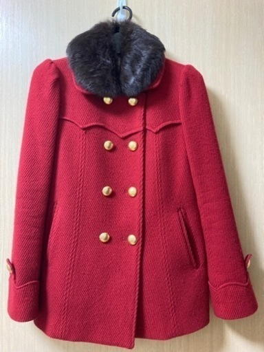 ［中古］赤コート
