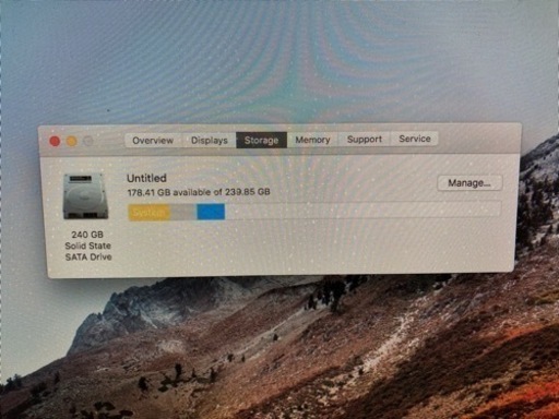 iMac 21.5inch Mid 2011 無線キーボード　マジックマウス