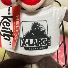 XLARGE PLUSH DOLL KEITH エクストララージ キース ぬいぐるみ 人形の画像