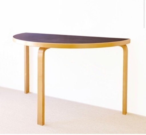 アルテック テーブル95 半円 artek table95 アアルト ビンテージ