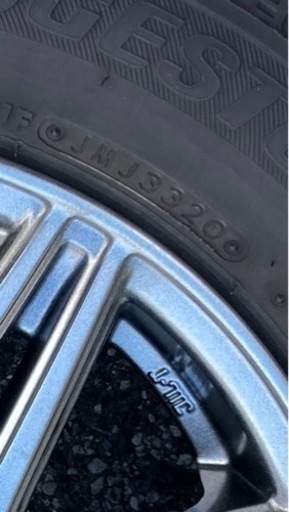 【受付終了】スタッドレスタイヤ155/65R13  4本セット　アルミホイールつき