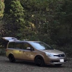 日産　ラフェスタ　貨物登録　車中泊　キャンプの画像