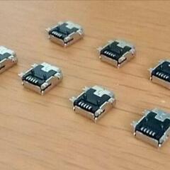 USBコネクタ7個 ミニB USB 2.0の画像