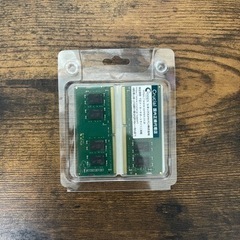 ノートPC増設メモリcrucial 16GBの画像