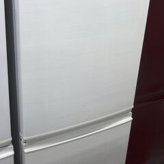 シャープ 冷蔵庫 SJ-D14C-W 中古品 137L  2017年製