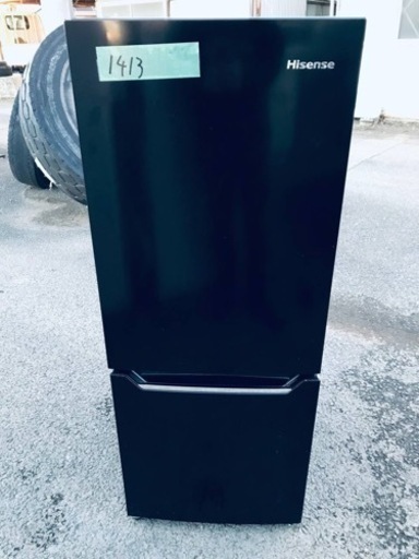 ✨2019年製✨1413番 Hisense✨2ドア冷凍冷蔵庫✨ HR-D15CB‼️