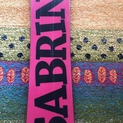 取引相手決定しました！スノーボード板   SABRINA 148cmの画像
