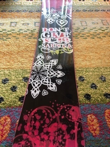 取引相手決定しました！スノーボード板   SABRINA 148cm