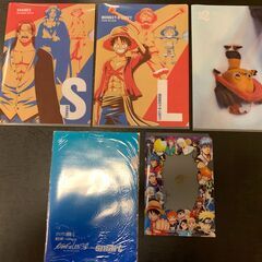【Final Discount】クリアファイル5点セット　お売り...