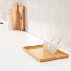 イケア  IKEA OSTBIT トレイ 竹 25×33cm 2...