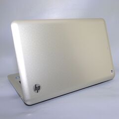 大容量HDD-500GB ゴールド ノートパソコン 15.6型 HP dv6 中古良品 AMD 4GB DVDマルチ 無線 Wi-Fi有 webカメラ内蔵 Windows7 Office 