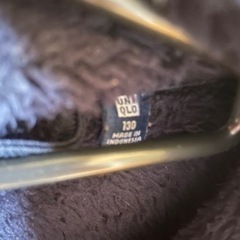 UNIQLO キッズ 130㎝ フリース ジャケットの画像