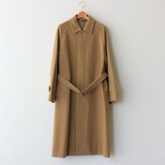 AURALEE CASHMERE WOOL MOSSER SOUTIEN COLLAR COAT
