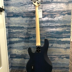 【新品】ベース　Sterling by MUSIC MAN Ray4 Trans Blue Satin  スタジオ利用の特典あり！の画像