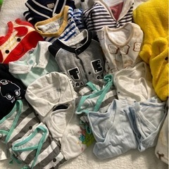 【受付停止中】新生児服 50〜70cm おまとめ