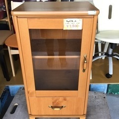 ●販売終了●キャビネット　飾り棚　中古品の画像