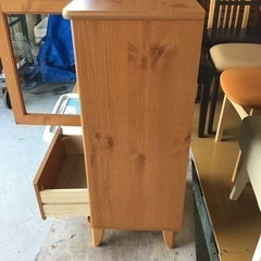 ●販売終了●キャビネット　飾り棚　中古品の画像