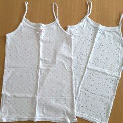 【お取引中】未使用　女のコ　150サイズ　肌着　２枚組